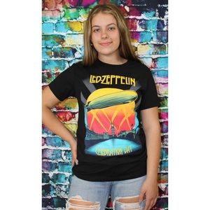 Led Zeppelin Celebration Day Graphic Band Tee